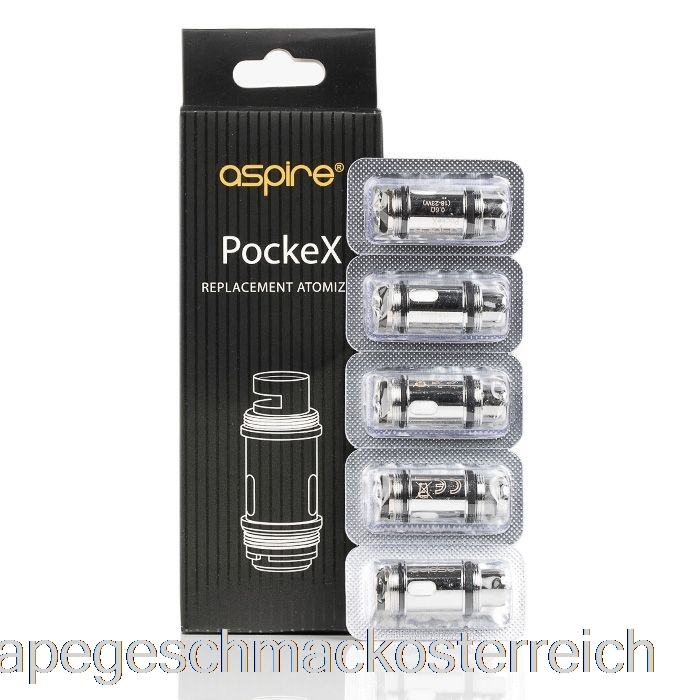 Aspire Pockex Ersatzspulen 1,2 Ohm Spulen Vape-Geschmack
